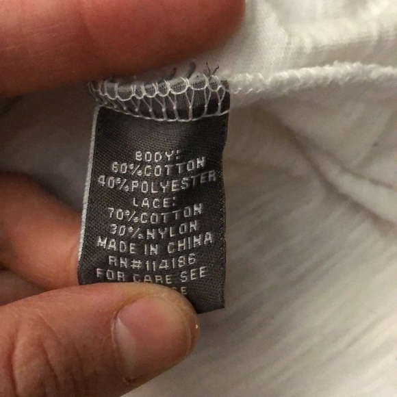 Removing Soon!: Cute White Lace Top! - Picture 6 of 8